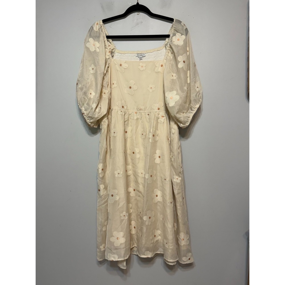 NWT Baltic Born Coquette Daisy Midi Dress Women 3XL Fairycore Soft Girl Romantic - Picture 2 of 10
